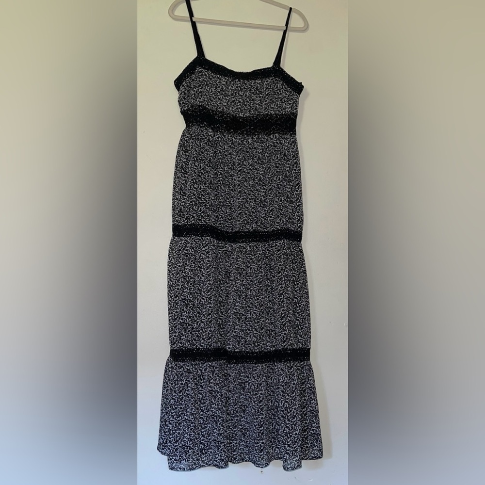NWOT Michael Kors Strappy Tiered Maxi Dress
